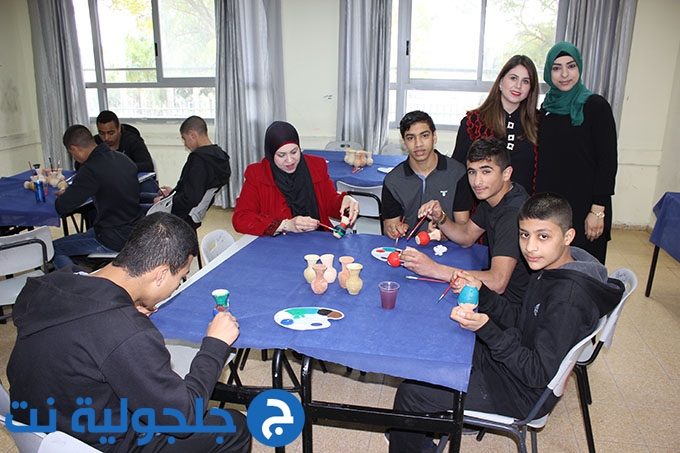 يوم التراث العربي الفلسطيني في ثانوية جلجولية